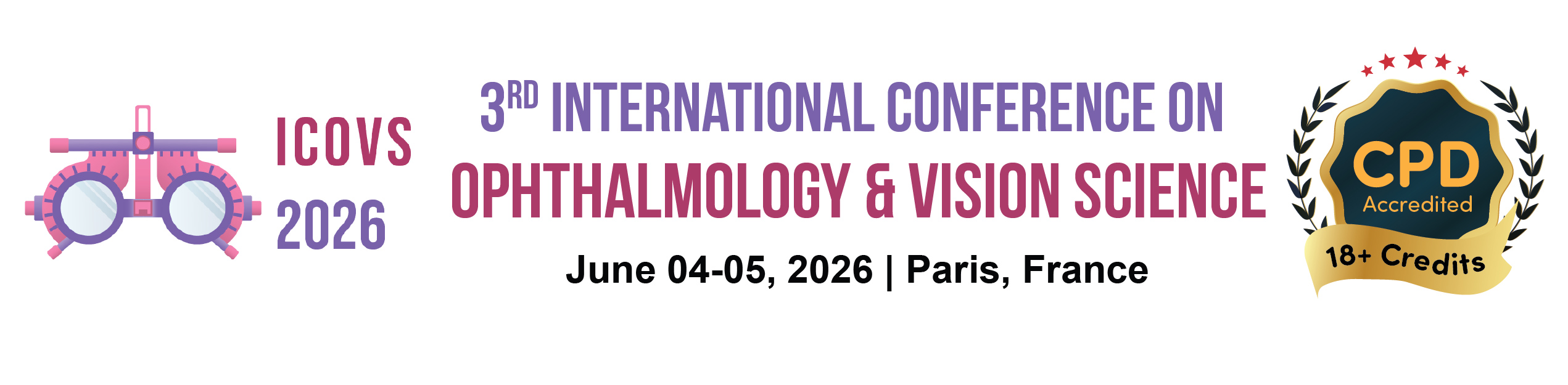 3rd International Conference on Ophthalmology & Vision Science