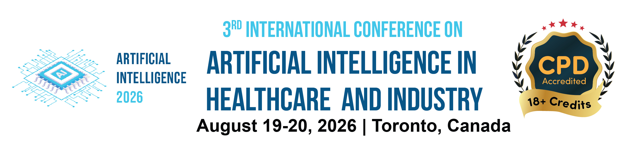 3rd International Conference on Artificial Intelligence in Healthcare and Industry