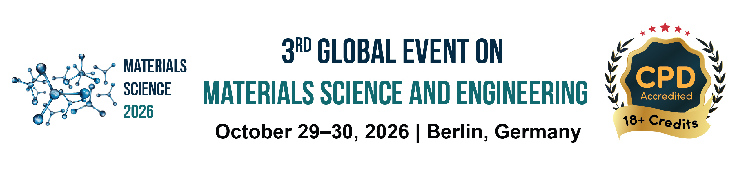 3rd Global Event on Materials Science and Engineering