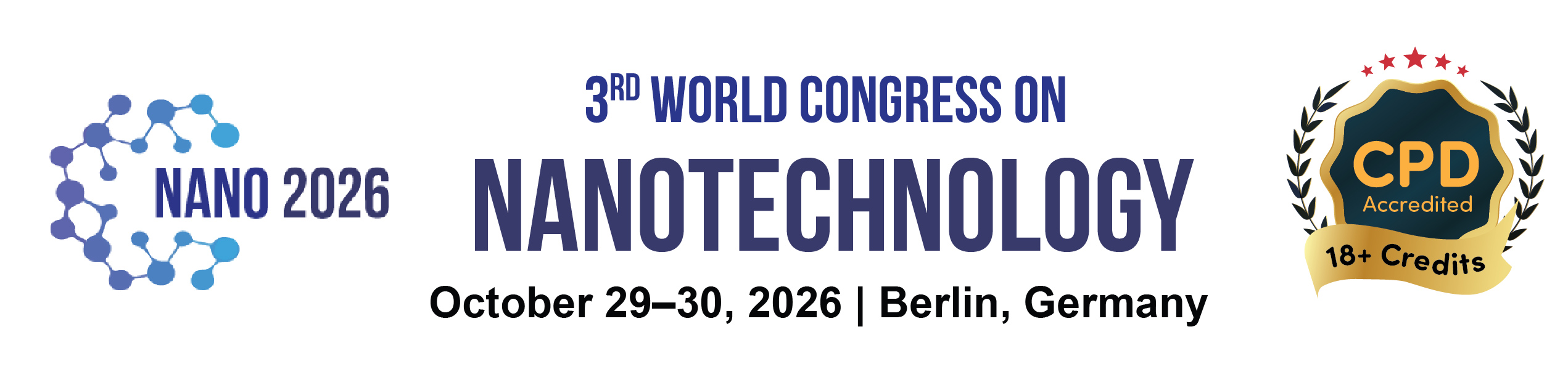 3rd World Congress on Nanotechnology