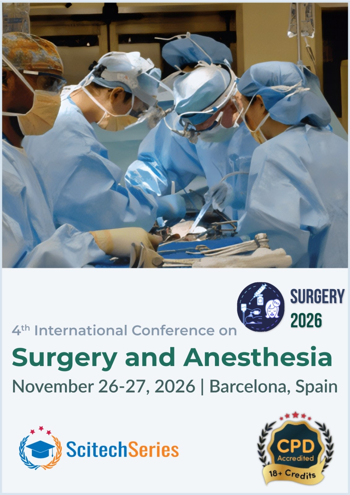 4th International Conference on Surgery and Anesthesia