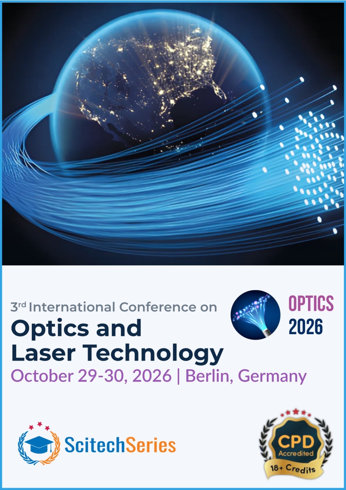 3rd International Conference on Optics and Laser Technology